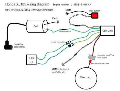 racing cdi  pin wiring diagram