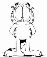 Garfield Desenhar Stampare Colorear Estudando Colorido Werewolf Kleurplaten Adulti Kleurplaat Prazer sketch template