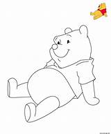 Ourson Winnie Pooh sketch template