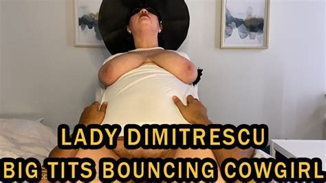Lady Dimitrescu Rides Cowgirl Big Tits Bouncing 4k 60 Fps