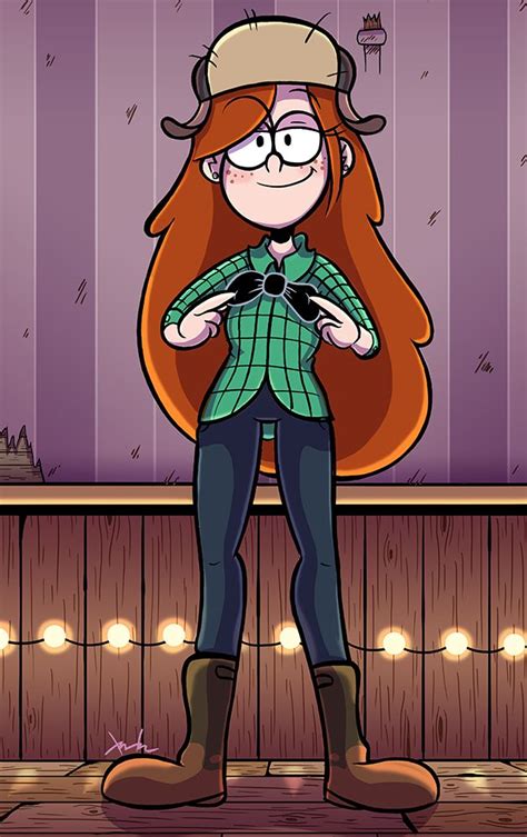 Gravity Falls Wendy Recordsnored