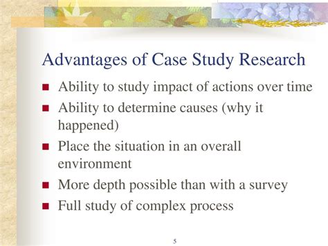benefits  case study model