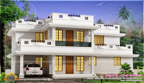 square feet  bhk flat roof house kerala home design  floor plans