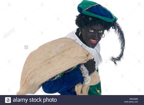 black pete tradition  netherlands stock  black pete tradition