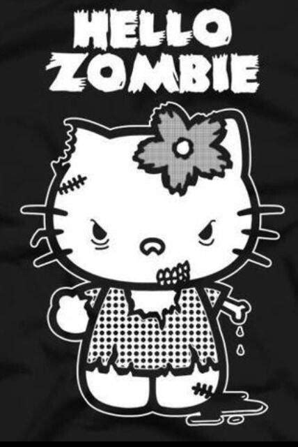 zombie kitty  kitty art  zombie  kitty wallpaper