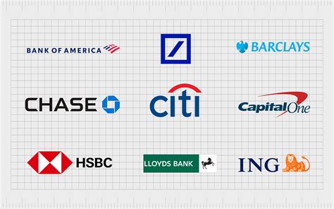 popular bank logos  guide  banking logos  names
