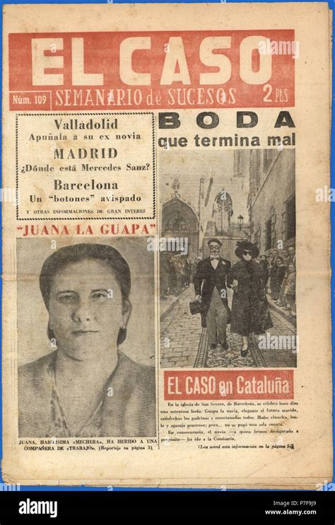 portada del semanario de sucesos el caso número uno editado en madrid