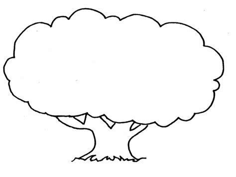 tree template printable clipart