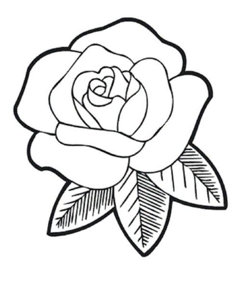 rose coloring pages  cute roses coloring page  print cute