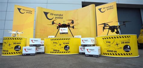 croatian post successfully completes  drone delivery drone