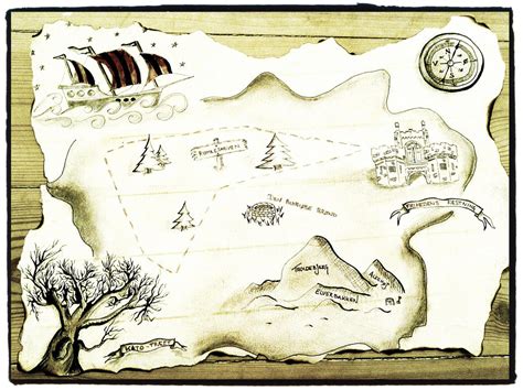 treasure map  iamadeus  deviantart