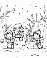 Snowman Coloring Winter Children Pages Topcoloringpages Worksheet Print Making Make Time sketch template