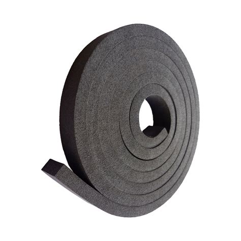 metre strip black backing foam caulking black foam  length mm  mm sealants