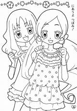 Precure Heartcatch Coloring Pages Anime Kurumi Cure Pretty Zerochan Tsubomi Hanasaki Board Erika Scan Official Choose Girl Manga sketch template