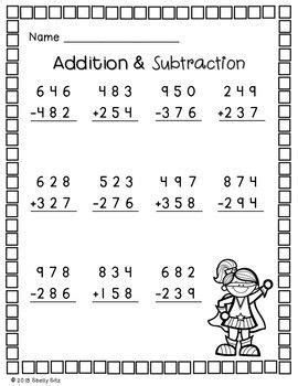 digit addition  subtraction  regrouping addition