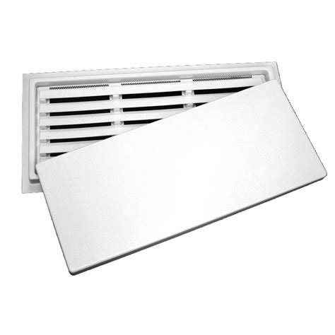 Crawl Space Access Door With Louvers White 16 X32