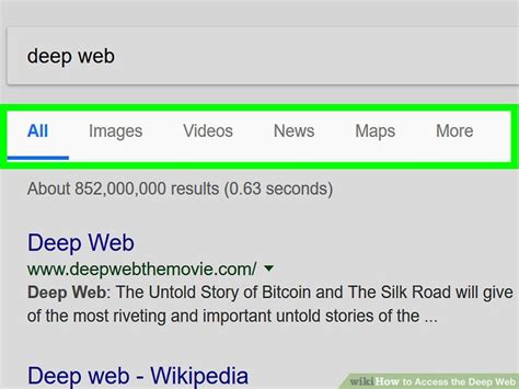 how to access the deep web with pictures wikihow