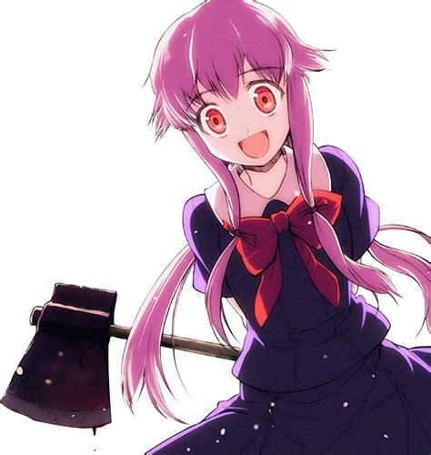 Here Have A Pink Haired Girl Anime Memes Mirai Nikki Clipart Large