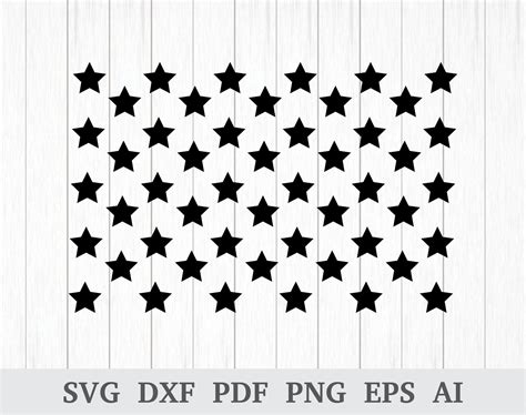 fifty stars svg fifty stars clipart fifty stars vector  stars svg