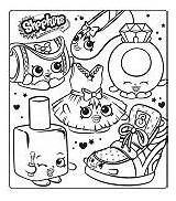 Shopkins Poppins Lolli Shopkin Season Pages Coloring sketch template