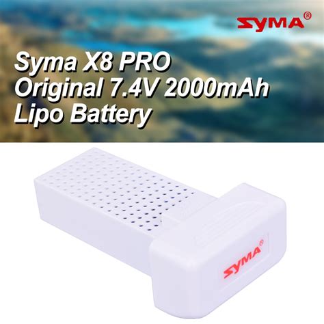 original syma  pro large capacity  mah lipo battery  rc drone quadcopter