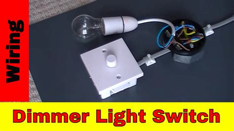 wire dimmer light switch youtube