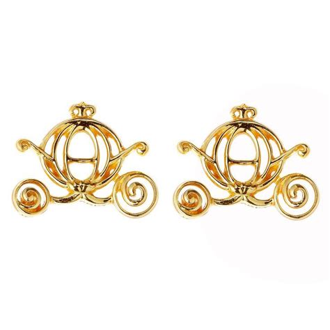 disney cinderella carriage earrings  rebecca hook disney inspired jewelry disney jewelry