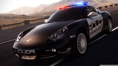 speed hot pursuit porsche police car ultra hd