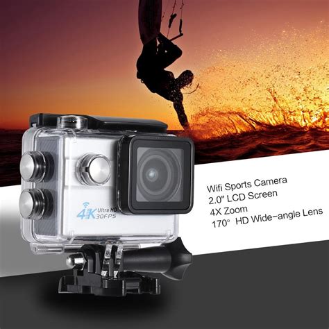 Andoer 2 0 Lcd Wifi Action Sports Camera Ultra Hd 16mp 4k 30fps 1080p