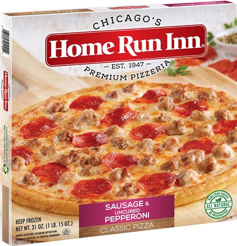home run inn classic sausagepep frozen pizza oz walmartcom frozen pizza meat lovers