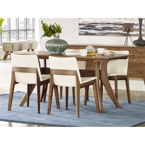 florence rectangular dining table small walnut products moes