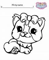 Coloring Pages Toys Baby Squinkies Cute Activity Getcolorings Girls Girl sketch template