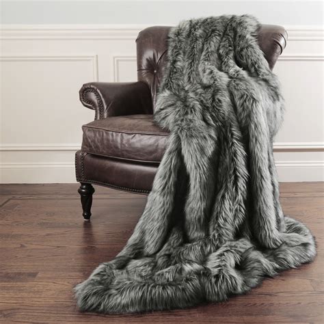astounding gallery  fur throw blanket ideas superior modifikasi