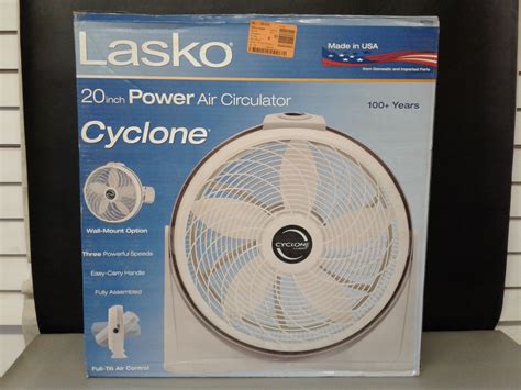 lot detail lasko cyclone   power circulator fan