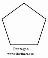 Pentagon sketch template
