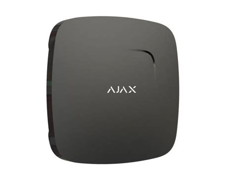 ajax fireprotect draadloze optische rookmelder zwart smart gear compare
