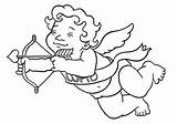 Cupid Coloring Pages Bestcoloringpagesforkids Kids Dreamy Valentines sketch template