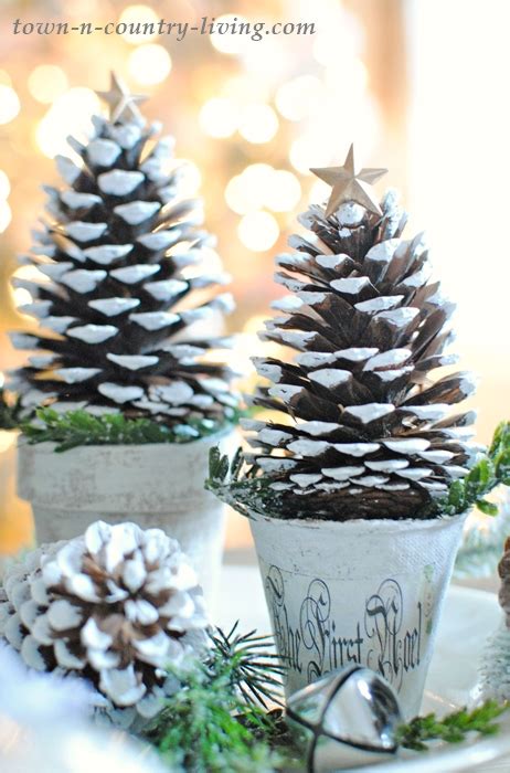 Pine Cone Christmas Trees Town And Country Living