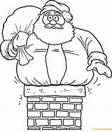 Santa Coloring Christmas Drawings Claus Pages Drawing Fat Chimney Preschoolers Printable Color Funny So Face Cartoon Clipart Paintingvalley Kids Pdf sketch template