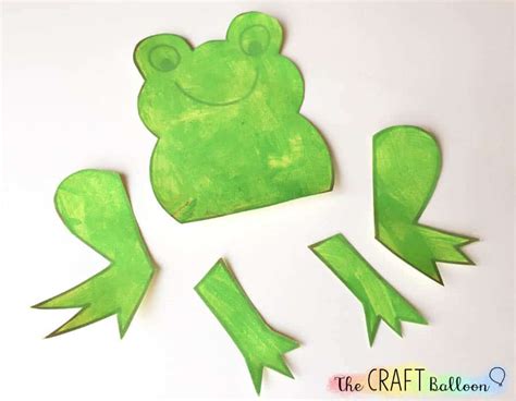 fun frog craft  kids  craft balloon