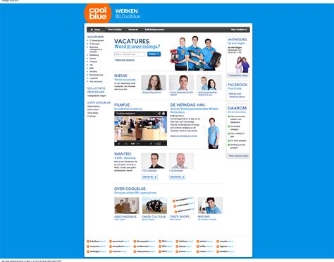 main landing page  jobs  coolblue pagers landing page job