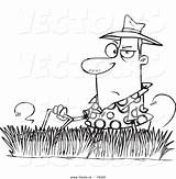 Mowing Lawn Outlined Fungi Toonaday Entitlementtrap Designlooter Vectorified Vecto sketch template