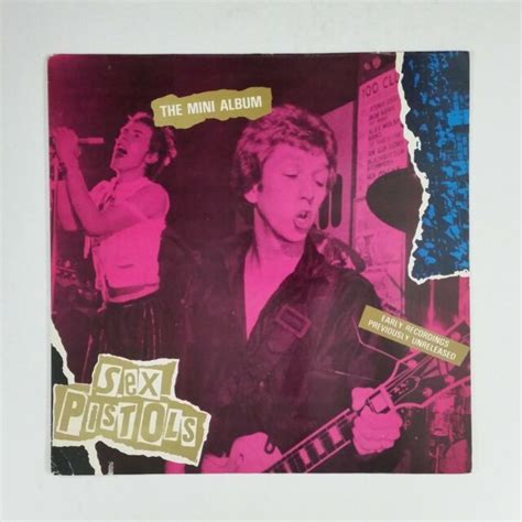 Sex Pistols The Mini Album 722571 Lp Vinyl Vg Cover Vg
