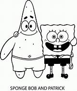 Spongebob Patrick Coloring Bob Pages Sponge Squarepants Printable Easy Drawing Color Birthday Drawings Sunger Cartoon Print Simple Colouring Wecoloringpage Happy sketch template