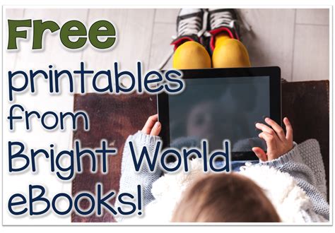 glitter   bright world ebooks printables