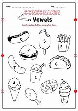 Vowels Worksheet Vowel Consonants Worksheets Sounds Worksheeto Via sketch template