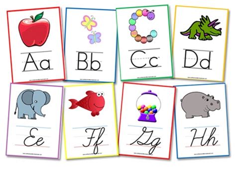 alphabet flashcards wall posters confessions   homeschooler