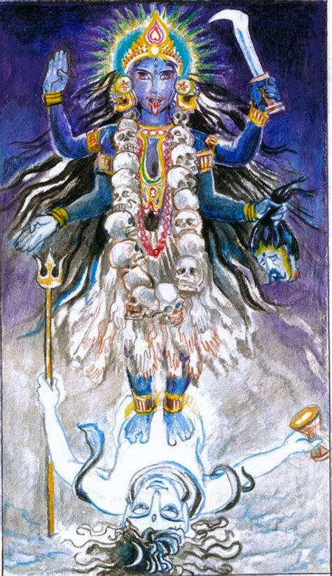 Hindu God Maha Kali