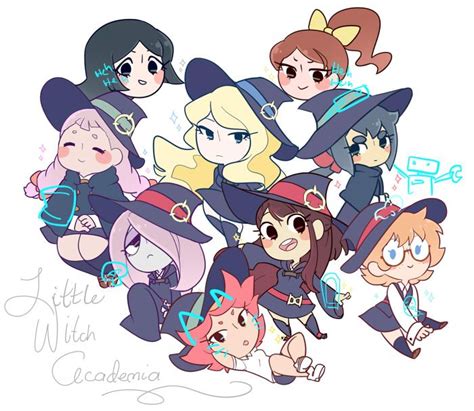 lwa stickers i did u can get them here 《little witch academia 》 en 2019 diseño de