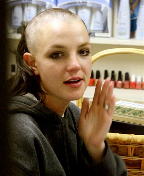 Pictures Female Celebrities Who Shaved Their Heads Britney Spears